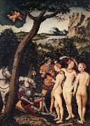 CRANACH, Lucas the Elder, The Judgment of Paris